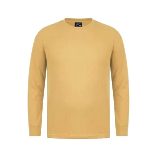 Fabric - T-Shirt für Herren, Langärmlig (Gold)