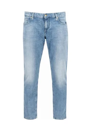 alberto jeans - Jeans Tapered Fit Slipe blau