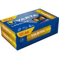Longlife Batterie LR06 Box, AA (Mignon) 12 Stück