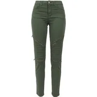 URBAN CLASSICS Bequeme Jeans Urban Classics Damen Ladies Stretch Biker Pants (1-tlg)