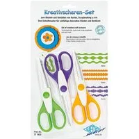 WEDO Universalschere WEDO® 771933 Kreativscheren-Set farbsortiert - 3 S