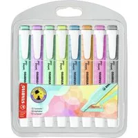 STABILO Marker STABILO swing cool Textmarker - 1+4 mm - 8er Etui - pastell