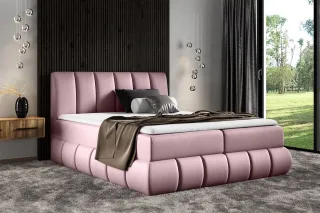Boxspringbett Schlafzimmerbett Bett YANIS 140x200cm in div. Farbvarianten