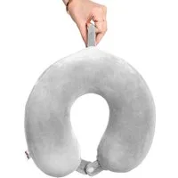WINLIFE Reisekissen Memory Foam Nackenhörnchen Reisekissen Nackenrolle für unterwegs, 1-tlg., Tragbar Vielseitig Nackenkissen mit abnehmbarem Bezug & Reißverschluss