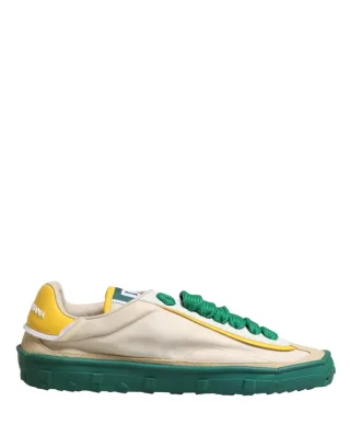 Dolce & Gabbana Mehrfarbige Old Runner Schnürschuhe