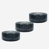 BARBERTIME Haarwachs 3x Haarwachs Hair Wax Styling Wax 150ml Bullion, 3-tlg.
