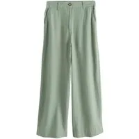 Next Palazzohose Elegante Hose mit weitem Bein, Kurzgröße (1-tlg)