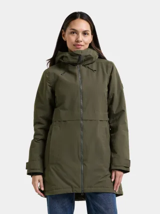 Didriksons - Tiril Parka deep green - Gr. - 36