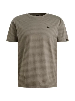 Vanguard - mercerised melange stripe pewter - Gr. - XXL