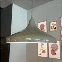 Bamyum Pendelleuchte Bamyum Pendelleuchte Durchmesser 35 cm E27 Metall Moderne Lampe, ohne Leuchtmittel