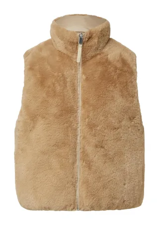 s.Oliver - Outdoor-Weste braun - Gr. - 36