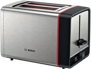 BOSCH Toaster "MyMoment TAT6M420" 2 Schlitze für 2 Scheiben 970 W integr. Brötchenaufsatz, Auftau-/Aufwärmfunktion, Brotzentrierung