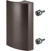 SO-TECH® Türgriff Balkontürgriff SEJA II für Terrassentür Ziehgriff Aluminium, braun - 85 x 40 x 20 mm