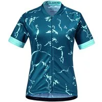 Schöffel Radtrikot Vertine Damen Fahrradshirt, Fahrradtrikot, T-Shirt, Radsportshirt, Funktionsshirt