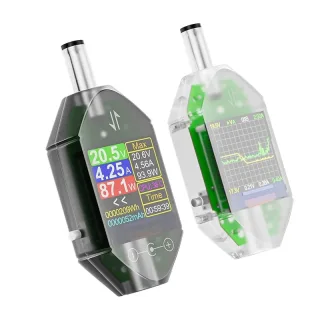 ATORCH DT550 Digital Voltage Current Tester DC4.5-50V Max 12A 600W Power Capacity Meter High Precision Energy Monitoring