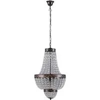 Lindby Hängeleuchte Jorve, Transparent IP20, 5 x 33 W