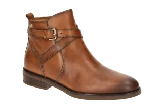 Pikolinos W3C-8869 brandy Stiefeletten PUERTOLLANO Damen Echtleder Blockabsatz