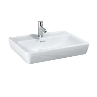 LAUFEN Waschtisch,LAUFEN Pro A,600x480,1 Hahnloch mittig,m.Überlauf,weiß mit LCC,81895.2,81895240010 H8189524001041
