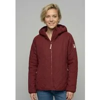 Derbe Steppjacke Quiltby Short Wasserabweisend, Kapuze, 2-Wege Reisßverschluss