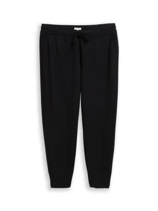 Tom Tailor - Plus Size - Loose Fit Hose deep black - Gr. - 46