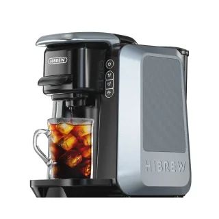 [EU Direct] HiBREW H6 4-in-1 20Bar Capsule Coffee Machine Smart Capsule Recognition Hot/Cold Brew Compatible With NS, DG