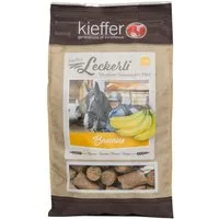 Kieffer Leckerli Banane - natürlicher Leckerbissen für Pferde - 1 kg, Snack für: Pferd