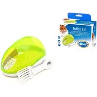 DUVO+ Kleintierhaus Hamster WC-Kit grün