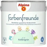*Alpina* Wandfarbe 2,5 Liter Farbenfreunde Kolibrigrün No. 7