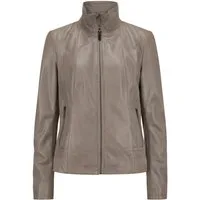 Milestone Lederjacke MSVela Bikerjacke mit Stehkragen aus Lammleder