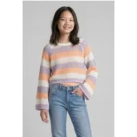 TOM TAILOR Strickpullover Pullover & Strickjacken Cropped Strickpullover mit Streifenmuster