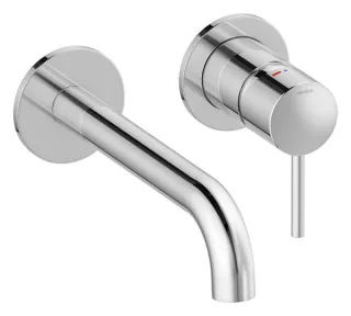 Damixa Merkur Waschtischarmatur Unterputz Griff rechts - 180 mm, chrom, 146260000 146260000