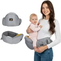 Youyijia Tragetasche Baby Hüftsitz Tragehilfe für Kinder 0-36 Monate – 4 Tragepositionen