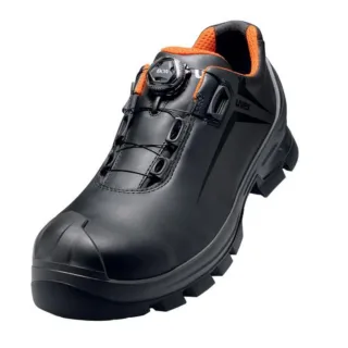 uvex 2 MACSOLE® BOA® Sicherheitsschuh S3L Halbschuh Leder Größe 38 Weite 12 schwarz/orange 38 - 6531338