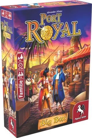 Pegasus Spiele 18148 - Port Royal: Big Box