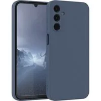 EAZY CASE Handyhülle für Samsung Galaxy A15 5G Hülle Silikon 6,5 Zoll, Handy Softcase mattierte Silikonhülle Back Cover Soft Blau / Petrol