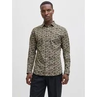 Jack & Jones Langarmhemd JPRBLABLACKPOOL STRETCH AOP LS SHIRT SN