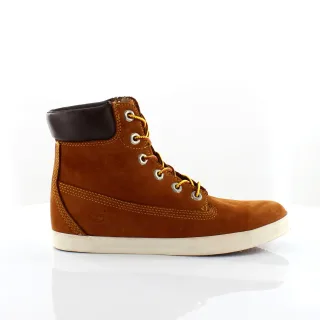 Timberland Glestenbury Fleece Brown Nubuck Leder Schnüre -up -Frauenstiefel 8646a