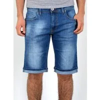 ESRA Jeansshorts Jeans Shorts Herren Jeansshorts Stretch Sommer Hose bis Übergröße Herren Jeans Shorts Herren Sommerhose Stretch Hose Herren Capri Jeans