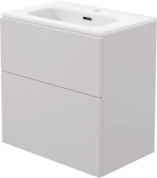 Neuesbad Set: Waschbecken CABINET STU_KU61 + Serie 100 Waschbecken CTU_6U6M NB1DESTKU6U6U6M1