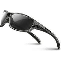 LuxusKollektion Fahrradbrille Sonnenbrillen polarisierte Fahrradbrille TR90 UV400 32-smoke Blackgrey