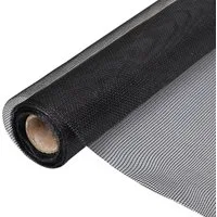 vidaXL Gartenzaun Fiberglas Mesh-Rolle Insektenschutzgitter Tür/Fenster 100 x 500 cm sch, (1-St)