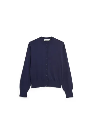 Armedangels - FINE KNIT CARDIGAN tinted navy - Gr. - XL