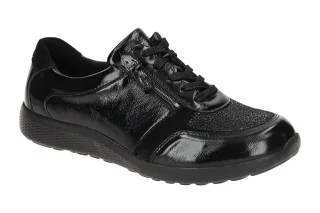 Waldl?ufer 815M01 M-IRA Schwarz Slipper OrthoTritt bequeme Damenschuhe