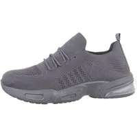 Coolwalk Herren Low-Top Freizeit Sneaker Flach Sneakers in Grau