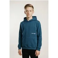 Jack & Jones Junior Kapuzensweatshirt JCOGRID SWEAT HOOD JNR mit kleinem Brust- und großem Rückenmotiv