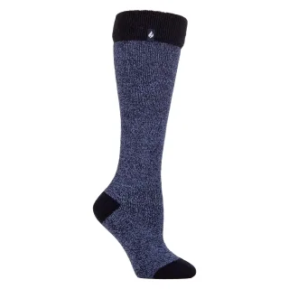 Damen Thermo Langschaftgummistiefelsocken mit weichem, gebürstetem Futter