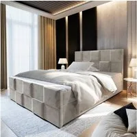 Masseno Boxbett MONA 140x200 cm mit Bonell Matratze und Topper