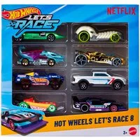 Hot Wheels Spielzeug-Auto Let´s Race, (Set, 8-tlg), Variante nicht wählbar