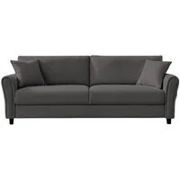 HTI-Living Sofa Sofa Valeria Grau Zweisitzer, Stück 1 Teile, Couch