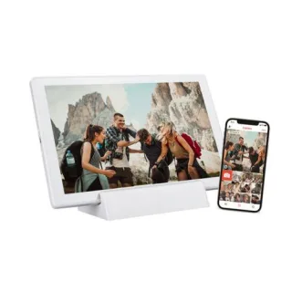 Braun DigiFrame 1011 WiFi mobil 25,7cm (10,1) weiss